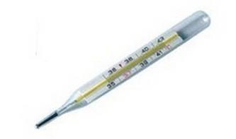 China Ce Certificated Mercury Body Thermometer With Glass And Mercury Material for sale