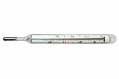 China Easy To Use Mercury Clinical Thermometer For Hospital / Home And Outside Doors for sale