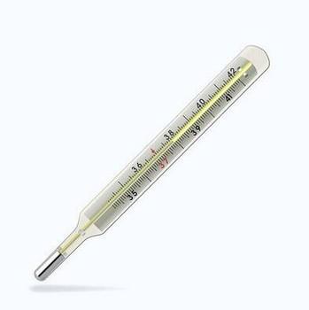 China Personal Safety Mercury Clinical Thermometer , Mercury Filled Thermometer for sale