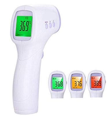 China Termômetro infravermelho médico eletrônico com exposição clara traseira de 3 cores à venda