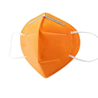 China Colorful Foldable FFP2 Mask Ultrasonic Welded With Adjustable Nose Belt for sale