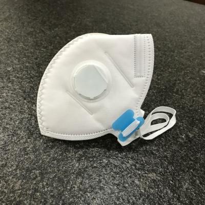 China Máscara de polvo disponible no reutilizable, diseño de la correa de la mascarilla del procedimiento dos en venta