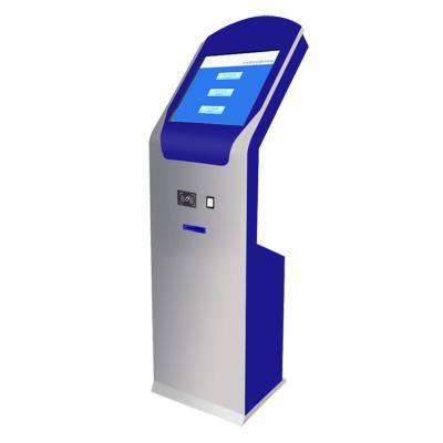 China 22 Inch Interactive Digital Signage , Hotel Self Service Kiosk With RFID Card Reader for sale