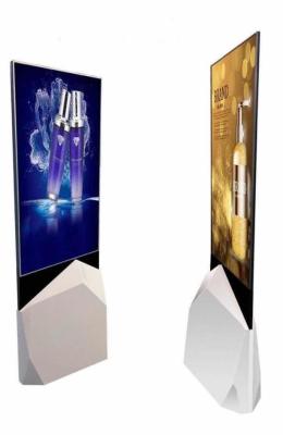 China 55'' OLED Screen Indoor Digital Signage , Super Slim Floor Standing Kiosk for sale