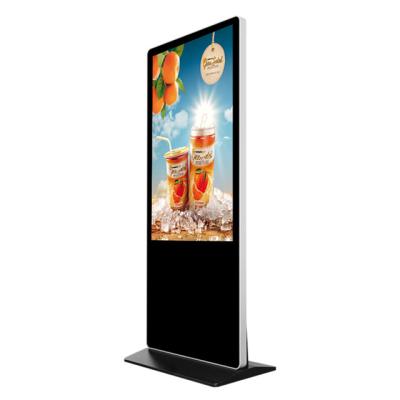 China Customized Floor Standing Touch Screen Kiosk 43 Inch Multiple Menu Language for sale