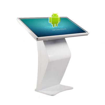 China Round Angle Android Touch Screen Kiosk , Digital Display Touch Screen Kiosk for sale