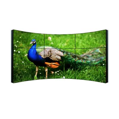 China 3x3 Full Hd Lcd Display , Ultra Narrow Bezel Curved 4k Video Wall Display for sale