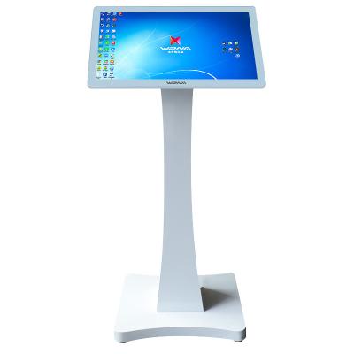 China White Self Ordering Kiosk , 22 Inch All In One Digital Signage For Restaurant for sale