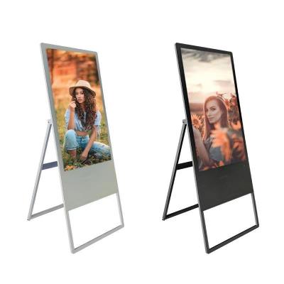 China Portable Multi Touch Android Digital Signage Lcd Advertising Poster 32 Inch For Cinemas for sale