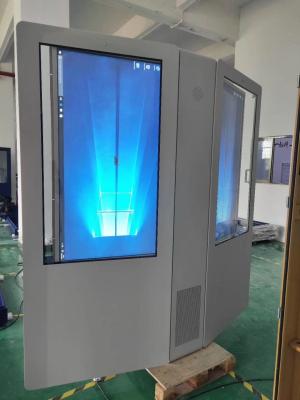 Κίνα IP65 αδιάβροχο υπαίθριο ψηφιακό σύστημα σηματοδότησης 43» αντι σκόνη με τη διπλή πλαισιωμένη οθόνη LCD προς πώληση