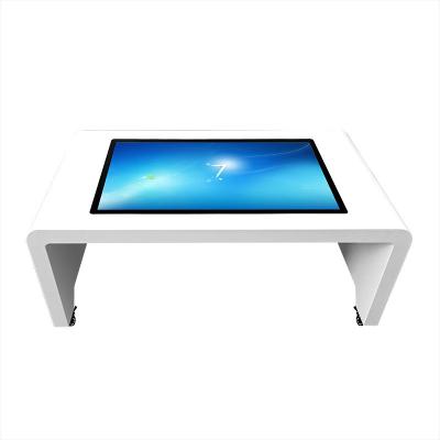 China Android 11 RJ45 LCD Interactive Touch Screen Table for sale