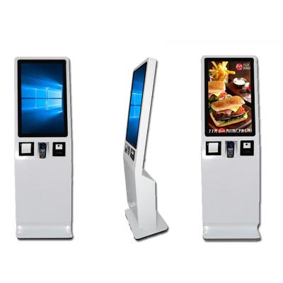 China Touch Screen 43 Inch Self Order Kiosk With Qr Code Scanner for sale