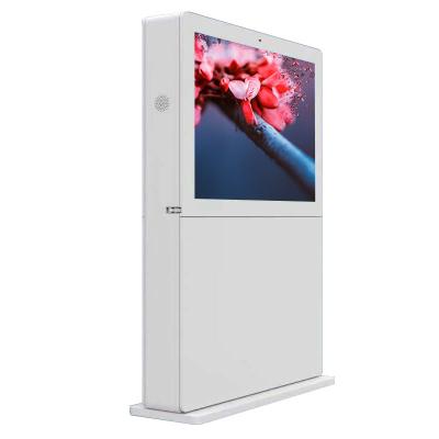 China AC100V IP65 Touch Screen Information Kiosk Waterproof 55 Inch FCC for sale