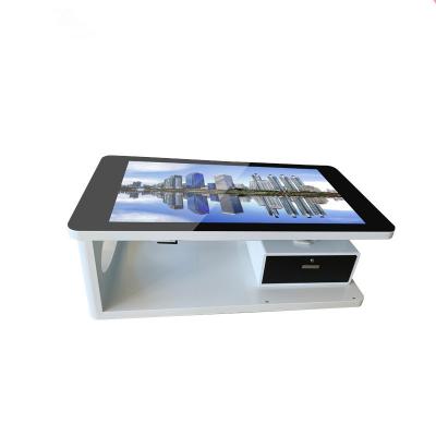 Chine table basse 43inch multifonctionnelle adaptée aux besoins du client d'intérieur avec le chargeur sans fil de tiroir à vendre