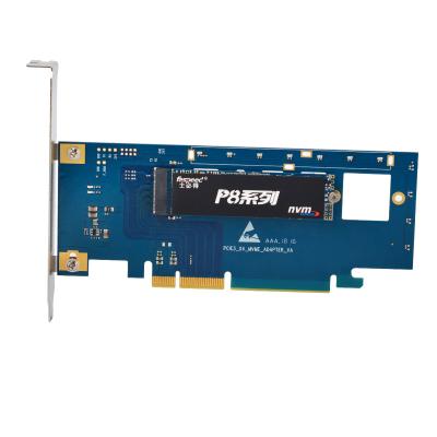 China 3.0 M 2 NVMe To PCIe Adapter NVMe M Key Support 22110 2280 2260 2242 for sale