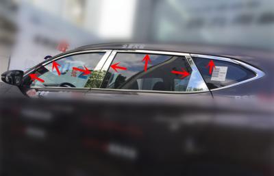 China Hyundai New Tucson 2015 2016 Auto Accessory Steel Window Molding Stripes for sale