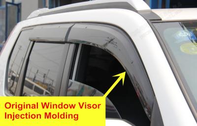 中国 日産・エクストレイル2008年- 2013年のためのOE様式の車の窓のバイザー日除け/雨盾 販売のため