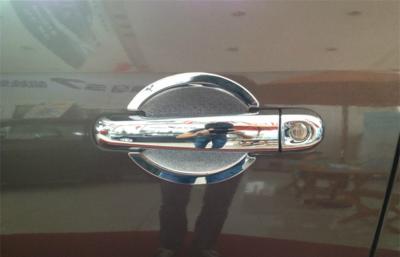 China Chromed Side Door Handle Garnish Auto Body Trim Parts For HAIMA S7 2013 2015 for sale
