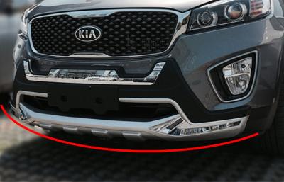 China KIA New Sorento 2015 Custom Blow Moulding Front Guard and Rear Bumper Guard for sale
