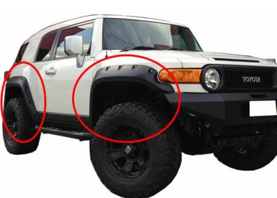 China Modified Wheel Arch Flares For TOYOTA FJ Cruiser 2007 - 2015 Fender Flares for sale