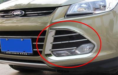China Chromed Front Fog Lamp Bezel And Rear Bumper Light Molding For 2013 Ford Kuga Escape for sale