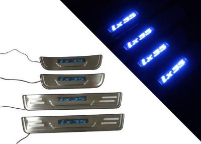 China Durable LED Door Sill Plate Trim Scuff Plate For Hyundai New Tucson 2009 IX35 for sale