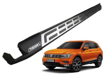 China Stainless Steel Vehicle Running Boards For Volkswagen Tiguan 2017 Long Wheelbase Allspace for sale