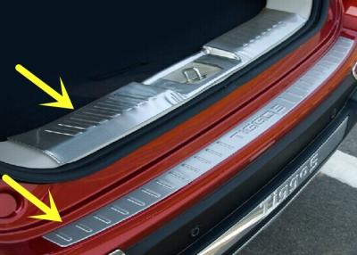 China Stainless Steel Illuminated Door Sill Plates For Chery Tiggo5 2014 2016 for sale