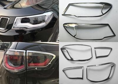 China JEEP Compass 2017 Decoration Parts Chromed Head Lamp and Tail Lamp Bezels for sale