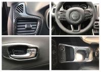 China Jeep Compass 2017 Carbon Fiber Style Air Outlet Moulding , Steering Wheel Garnish Etc. for sale
