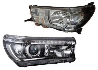 China OE Style Spare Parts For Toyota Hilux 2015 Revo Head Lamp Assy Halogen and LED Light for sale