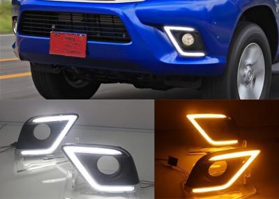 China Hilux 2016 2017 New Revo Auto Parts LED Fog Lamps with Daytime Running Light for sale