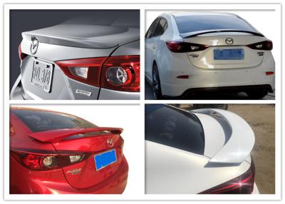 China Auto Sculpt Rear Wing Roof Spoiler for 2014 Mazda 3 AXELA , Blow Molding Process for sale