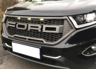 China Car Grilles Raptor Style Front Grille with LED Light for Ford Edge 2015 2017 for sale
