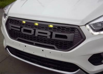 China 2017 New Ford Kuga Escape Raptor Style Front Grille with LED Light,Black,Red,Chrome for sale