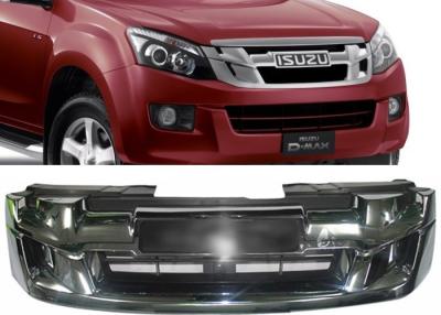 China ISUZU D-MAX 2012 2013 2014 2015 OE Style Chromed Front Grille with Red Letters for sale