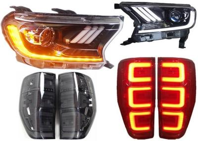 China Yellow Turn Signal LED Head Lamp Assy and Tail Lamp Assy for Ford Ranger T7 2015 for sale
