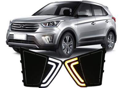 Cina Hyundai 2014 2015 luci correnti di giorno di IX25 Creta con il segnale di giro di giallo del LED in vendita