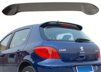China Auto Body Kit Car Roof Spoiler Peugeot 307 Rear Spoiler ABS Material for sale