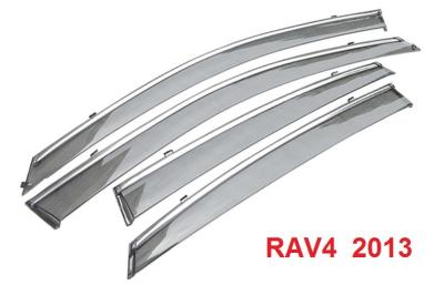 China Professional Car Window Visor / Wind Deflector Toyota RAV4 2013 Automobile Accessories for sale
