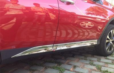 China Toyota RAV4 2013 Auto Body Trim Parts , Side Door Chrome Lower Garnish for sale