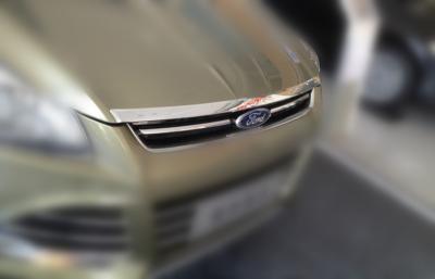China ABS and Chrome Front Bonnet Trim Decoration for Ford Kuga 2013-2016 Car Parts for sale