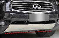 China Stainless steel Car Bumper Protector , Front Guard Plate for INFINITI FX35 / QX70 2009 - 2014 for sale