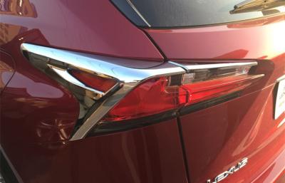 China Durable Chrome Headlight Bezels For LEXUS 2015 NX200 / NX300 , Taillight Garnish for sale