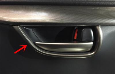 China Piezas interiores del ajuste del automóvil para LEXUS NX 2015, cromo del marco de interruptor de la puerta en venta