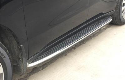 China OEM Type Side Step Bars For ACURA MDX 2014 2015 , Non-skid Rubber And Chrome for sale