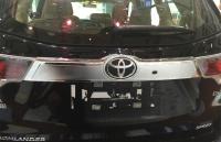 China Chrome Auto Body Trim Parts For Toyota Highlander Kluger 2014 2015 Back Garnish for sale