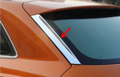 China El ajuste 2012 de la ventanilla del coche de Audi Q3, detrás ventana cromada ABS plástico adorna en venta