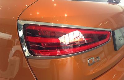中国 Audi Q3 尾ライトのための 2012 年の車のヘッドライトのカバーによってクロム染料で染められるプラスチック ABS 販売のため