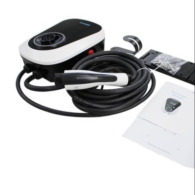 China ANS 7KW 220V AC EV Charging Station With 5m Black TUV Cable for sale
